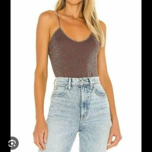 Free people Mink Sparkle top